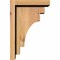 Ekena Millwork Mediterranean Smooth Corbel w/Backplate, Western Red Cedar, 5 1/2"W x 8"D x 12"H COR06X08X12MED01SWR - alternate 2